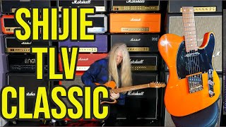 Video thumbnail for Shijie Guitar TLV Classic, demo and review by Guitar Safari