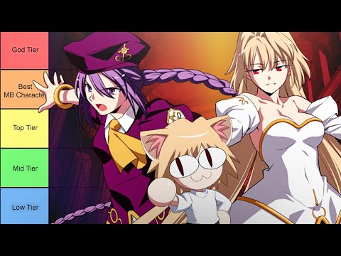 Melty Blood Actress Again Tier List 2021 Explained By ScrawtVermillion