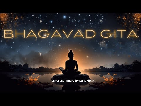 Bhagawad Gita Live in English - Sit back and relax in this serenity of meditation