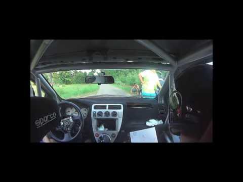 Rajd Biecki Konrad Bukowski/Andrzej Sanocki Honda Civic 28.07.2013