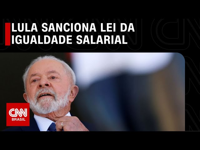 Lula sanciona Lei da Igualdade Salarial | CNN PRIME TIME