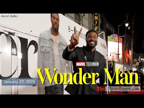 WONDER MAN premiere Yahya Abdul-Mateen II, Ben Kingsley, Destin Daniel Cretton - January 22, 2026