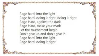 Atrocity - Rage Hard Lyrics