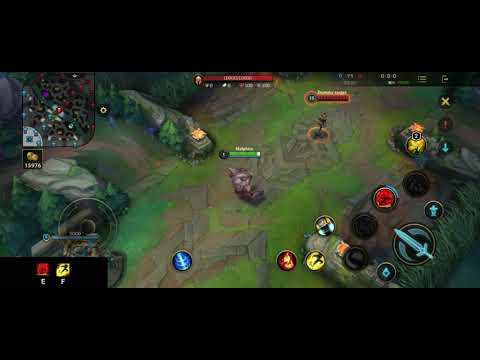 WILD RIFT - Malphite E Flash Combo