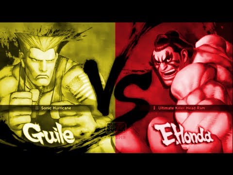 Blue Emblem [Guile] Vs o wa re jp [Honda] SSF4 Arcade Edition 2012 720 HD