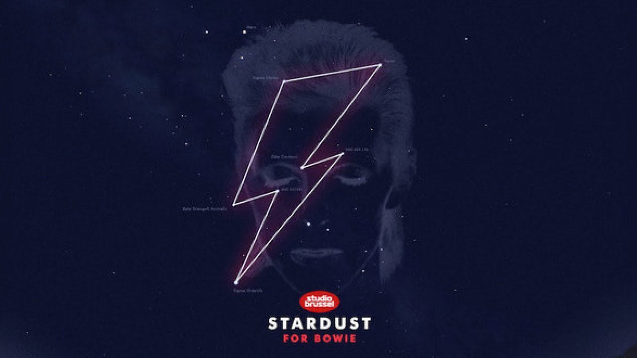 David Bowie Gets Lightning Bolt Shaped Constellation