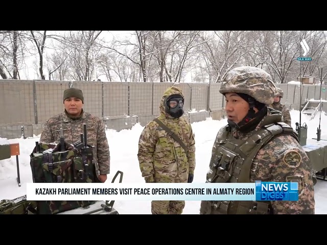 Депутаттар Алматы облысындағы бітімгерлік дайындық орталығына барды