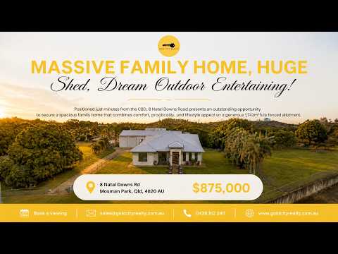 8 Natal Downs Rd, Mosman Park, QLD 4820, 4 कमरे, 2 बाथरूम, House