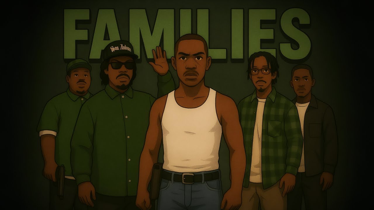 A ASCENSÃO E A QUEDA DOS GROVE STREET FAMILIES DO GTA SAN ANDREAS!!