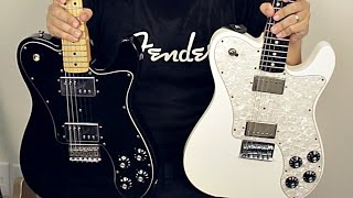 Video thumbnail for Fender Telecaster Deluxe (72 Reissue vs Chris Shiflett) HIGH GAIN Comparison - Can they sound equal? by Junin Cantador