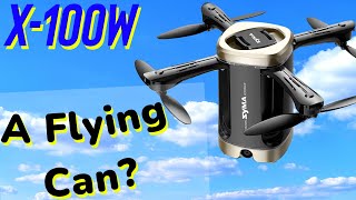The Flying Can Drone! SYMA W110W, Is It A Better Design? Review & Instructions #symax100w #symadrone