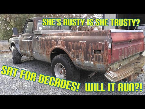 I Saved a 1972 Chevy K20! Will It Run!?