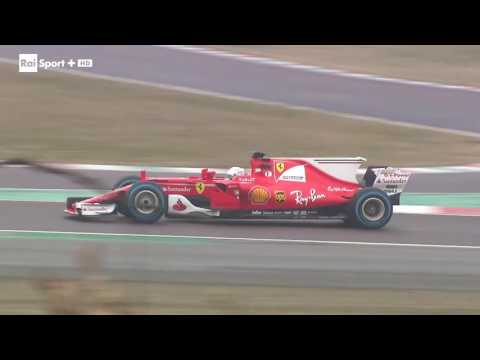 Ferrari SF70H Launch | Sebastian Vettel in action on track