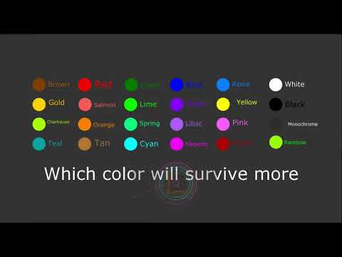 Survive + Proliferation ( Defense system on) - Survival Marble Race in Algodoo