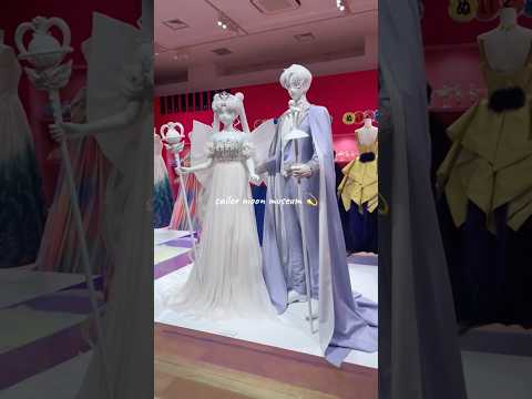 sailor moon museum!! 🌙 #animecommunity #sailormoon #tokyo #animelover