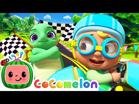 Go Kart Racing Song | CoComelon Animal Time Nursery Rhymes & Songs for Kids
