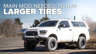 Want 35s or 37s for Your Tundra? You'll Need to Do This for Clearance