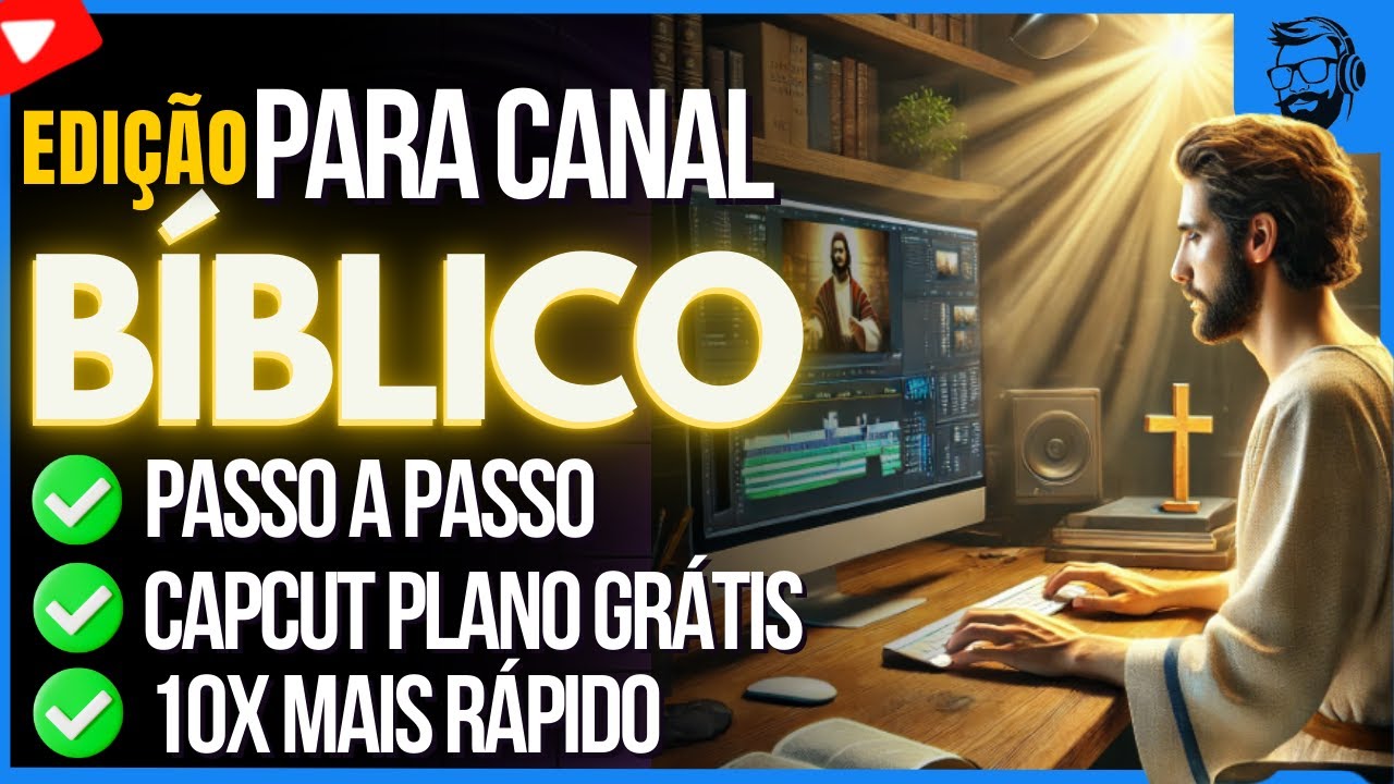 Como EDITAR VÍDEOS 10x mais RÁPIDO - Micro Nichos Bíblico