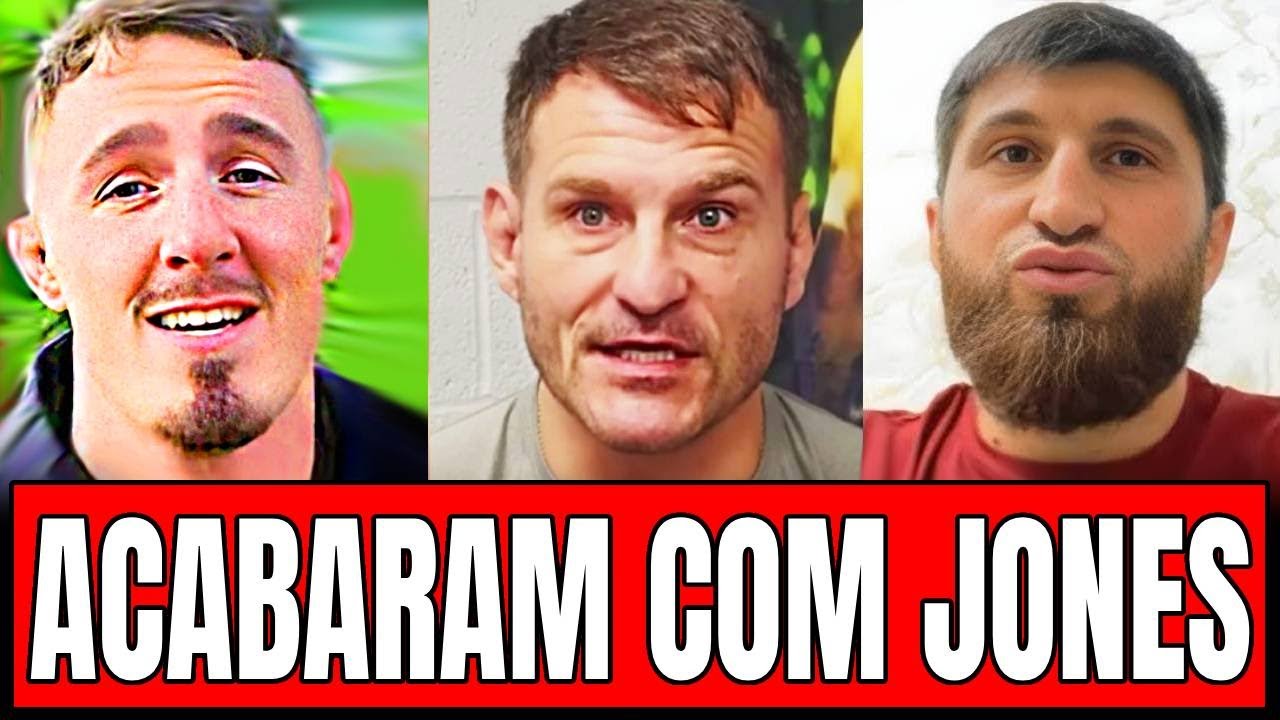 🚨TOM ASPINALL E STIPE MIOCIC DISPARAM CONTRA JON JONES E AMERICANO VIRA CHACOTA! ANKALAEV SE IRRITA