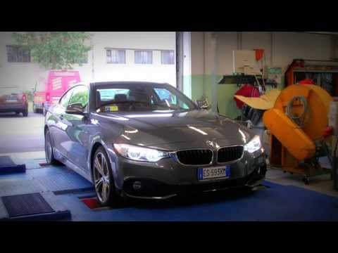 La BMW 420d Coupé Steptronic durante i test al banco - Video 3