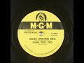 Italian Christmas Bells ~ Frank Petty Trio (1953)