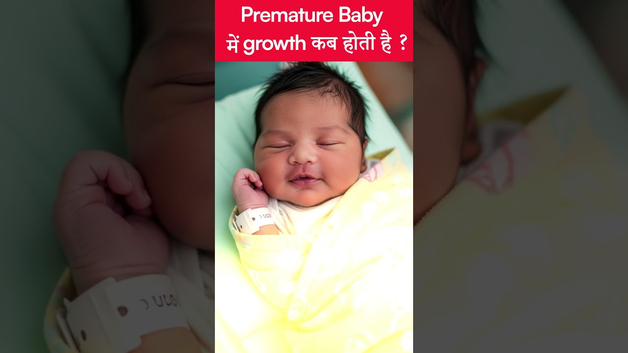 👶🏻 Premature Babies की growth कब होती है?  | Dr. Somesh Virmani #shorts #shortsfeed