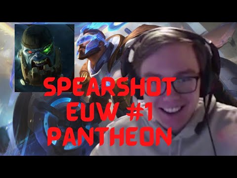 TheBausffs: Playing with SPEARSHOT (Best Pantheon EUW) - TANK SION Top vs MALPHITE Gameplay