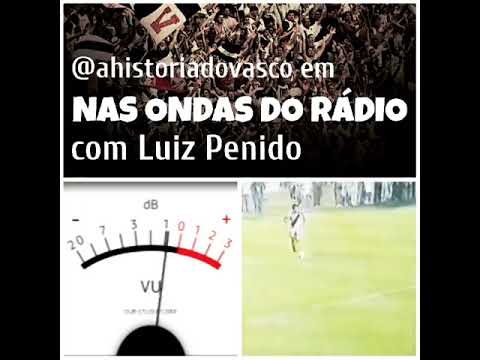 NAS ONDAS DO RÁDIO COM LUIZ PENIDO 📻🎙️/ FINAL DA TAÇA RIO DE 1999 / FLAMENGO 0 X 2 VASCO