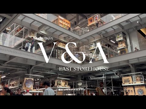 Exploring the V&A East Storehouse: London’s Most Open Museum!