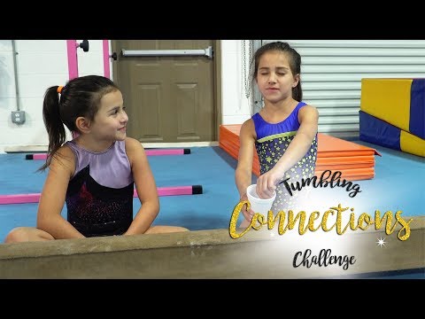 Sister VS Sister Gymnastics Tumbling Challenge| Sariah SGG