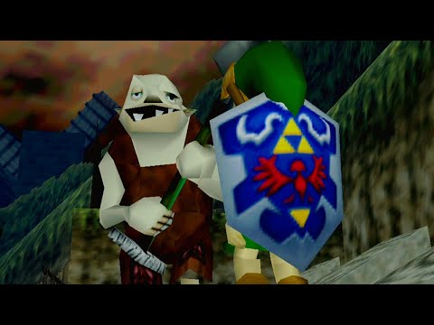 Zelda Ocarina of Time PC Port 60 FPS - 100% Walkthrough Part 3 - Dampé's lovely Gravedigging Tour