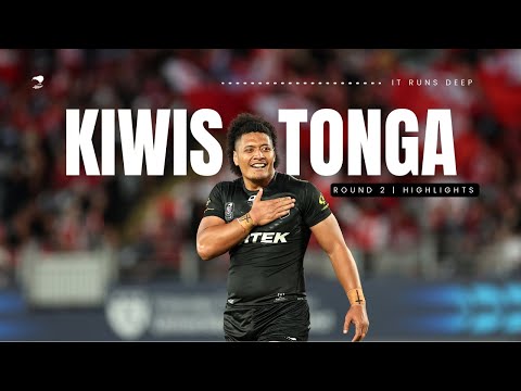 New Zealand Kiwis v Tonga | 2025 Pacific Championships | EXTENDED Highlights