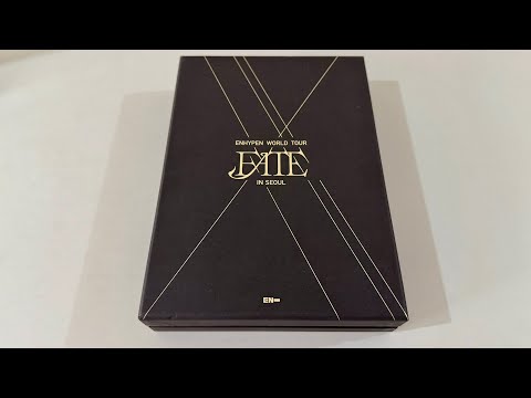 ENHYPEN "WORLD TOUR FATE [IN SEOUL]" Concert Album Unboxing