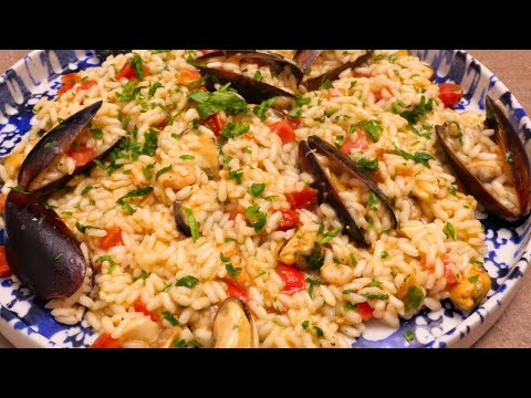 RISOTTO ALLA PESCATORA CON MISTO SURGELATO
