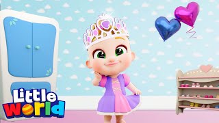 Baby Princess Song | Little World Kids Songs & Nursery Rhymes