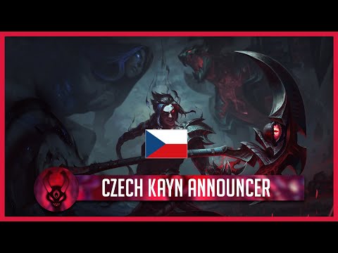Czech Kayn announcer custom skin - spotlight