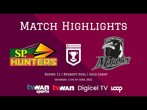 SP PNG Hunters v South Logan Magpies | Round 11 | Match Highlights | QRL Hostplus Cup 2022
