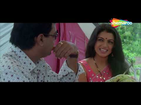 रुसू बाई रुसू कोपऱ्यात बसू - Zak Marli Baiko Keli - Comedy Scene - Bhagyashree, Bharat Jadhav