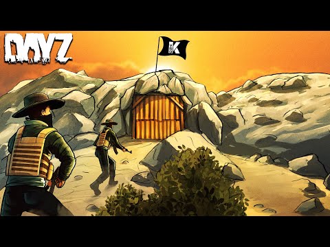 I BUILT a SECRET DESERT CAVE BASE! in DayZ!