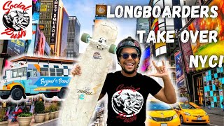 Longboarders took over NYC!!! | Beyond The Board 2023 meets Social Push NYC