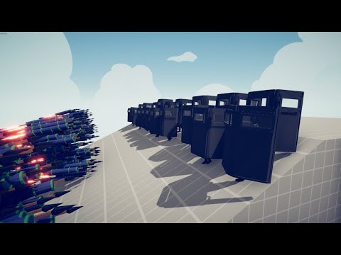 20x SWAT SHIELD vs 3x EVERY GOD ► Totally Accurate Battle Simulator TABS