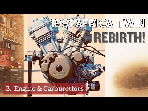 Thumbnail for Inside the Rebuild – Africa Twin Engine & Carburettors Restored by Honda Africa Twin