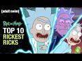 Top 10 Rickest Ricks Of All Time Rick And Morty Adult Swim