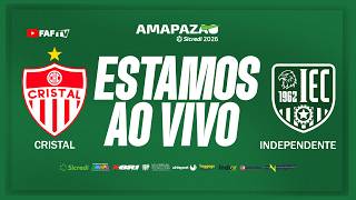CRISTAL X INDEPENDENTE | AMAPAZÃO SICREDI 2026 | AO VIVO COM IMAGEM
