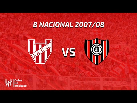 INSTITUTO 1-1 Chacarita | Fecha 1 | B Nacional 2007/08 | golesdeinstituto