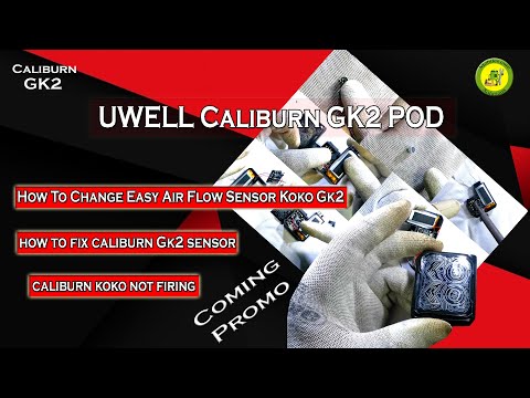 How To Fix Caliburn Gk2 Sensor | GK2 Sensor Fix Promo | How To Change Easy Air Flow Sensor Koko Gk2