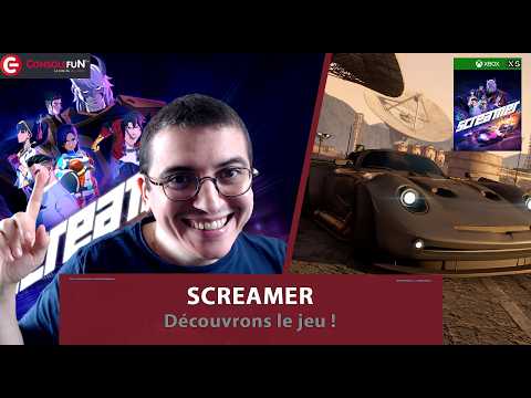 🏁 TEST LIVE – SCREAMER sur PS5, XBOX SERIES & PC | Courses futuristes et narration !🔥