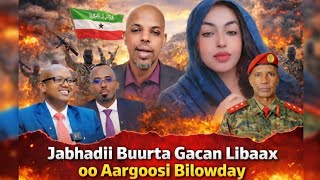 Download lagu Jabhadii Buurta Gacan Libaax Waxay Ka Aargoosanaysa Dadkii Kasoo Horjeeday Markay Kursiga Fulayen.  mp3