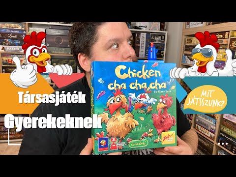 Összevesztem egy CSIRKÉVEL!!! / Chicken Cha Cha Cha Társasjáték bemutató - Mit Játsszunk?