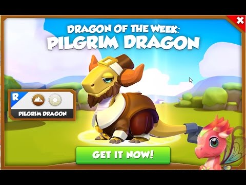 Dragon of the Week Pilgrim Dragon : Dragon Mania Legends
